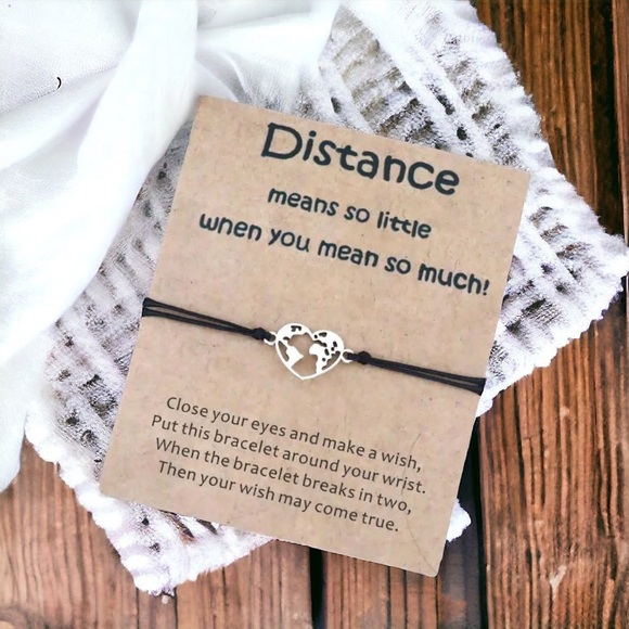 Love Knows No Bounds: Heartfelt Wish Bracelet! Friendship Charm Bracelet - Picture 2 of 2